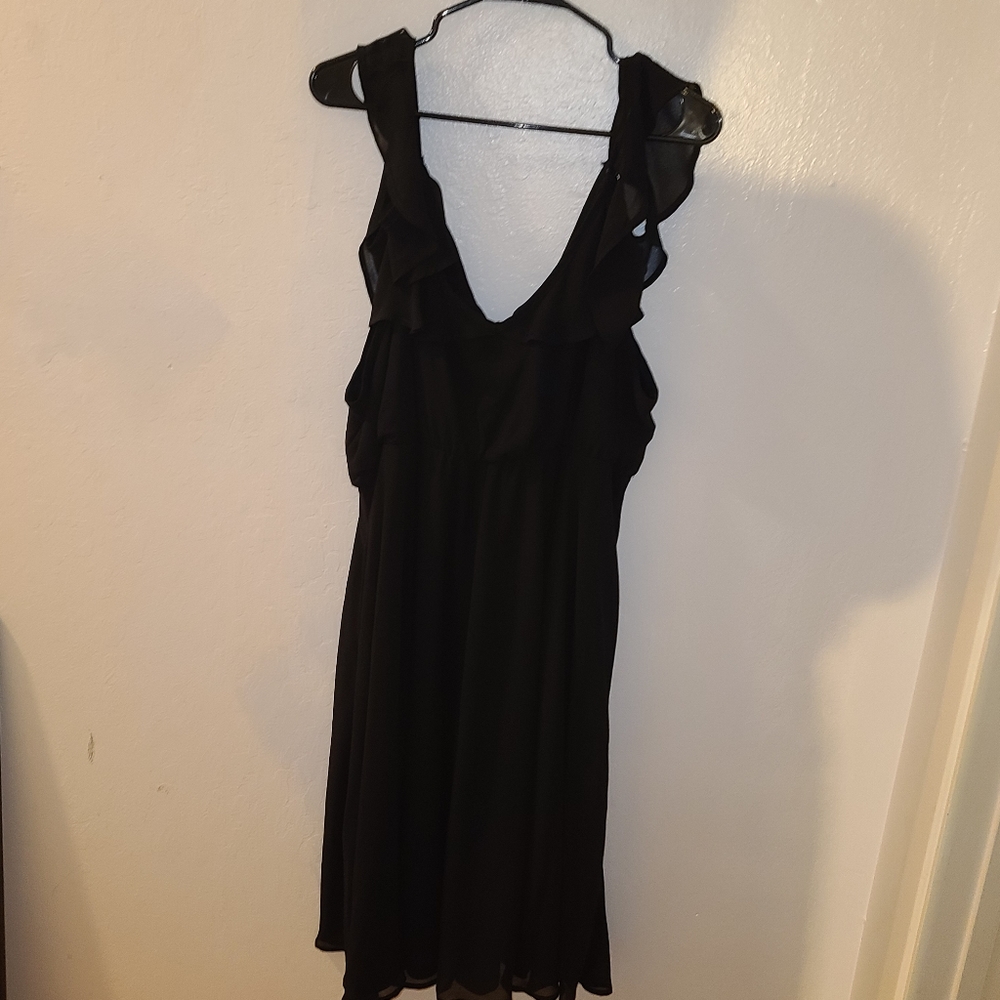 Black security dress